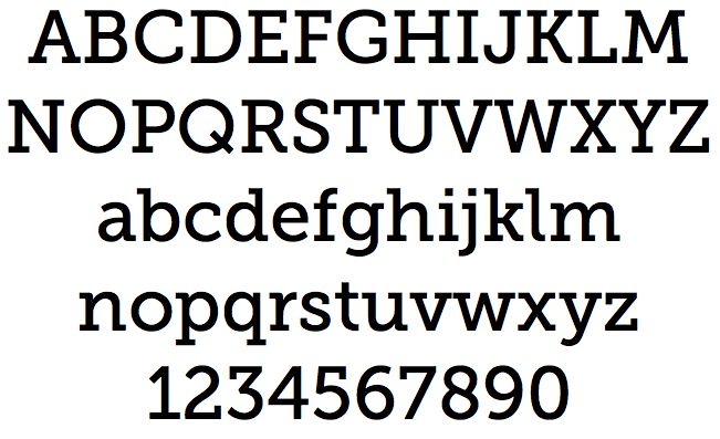 슬랩 세리프
